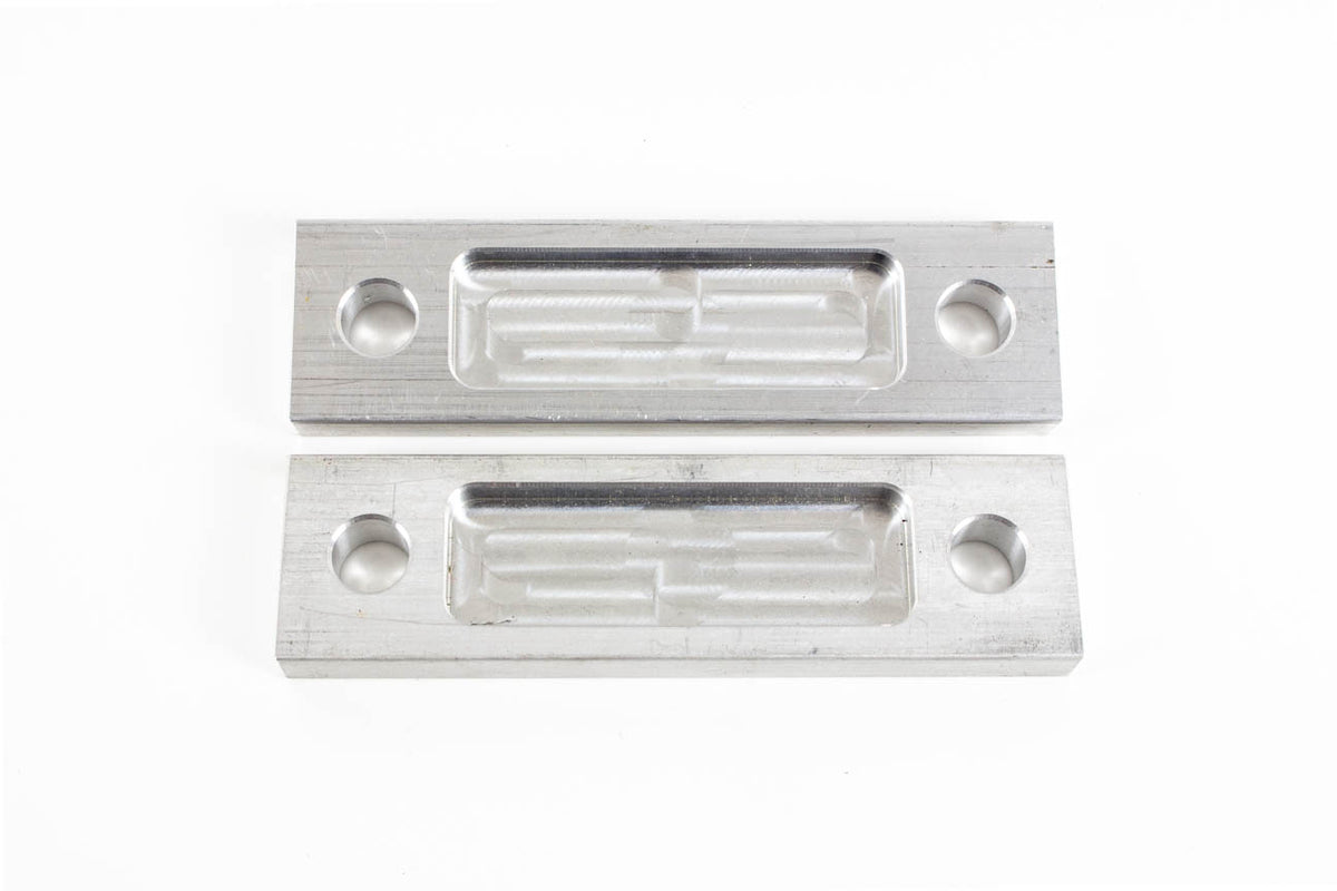 Abstandshalter Fangband 10 mm Aluminium SATZ Alfa Romeo Typ 105/115