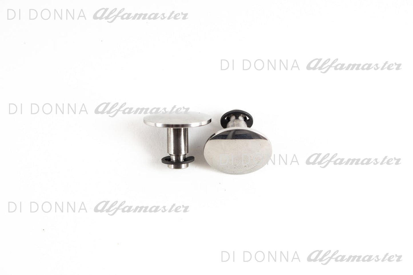 Chrome knob / chrome cap for rear pop-out window – Alfa GT Bertone Type 105 (1st & 2nd series) – Single