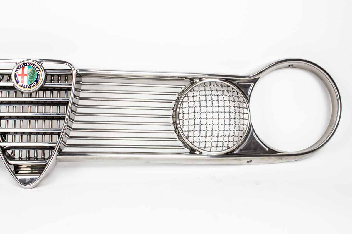 Kühlergrill / Kühlergitter / Frontgrill Rennsport Edelstahl SET für Alfa Romeo Giulia Typ 105 – weitere Produktansicht 6
