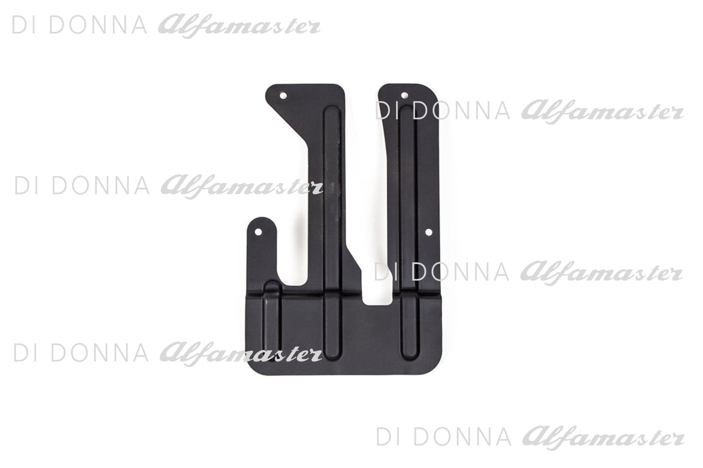 Pedal plate steel BLACK for standing pedals Alfa Romeo Roundtail Spider Type 105 (1300–1750)