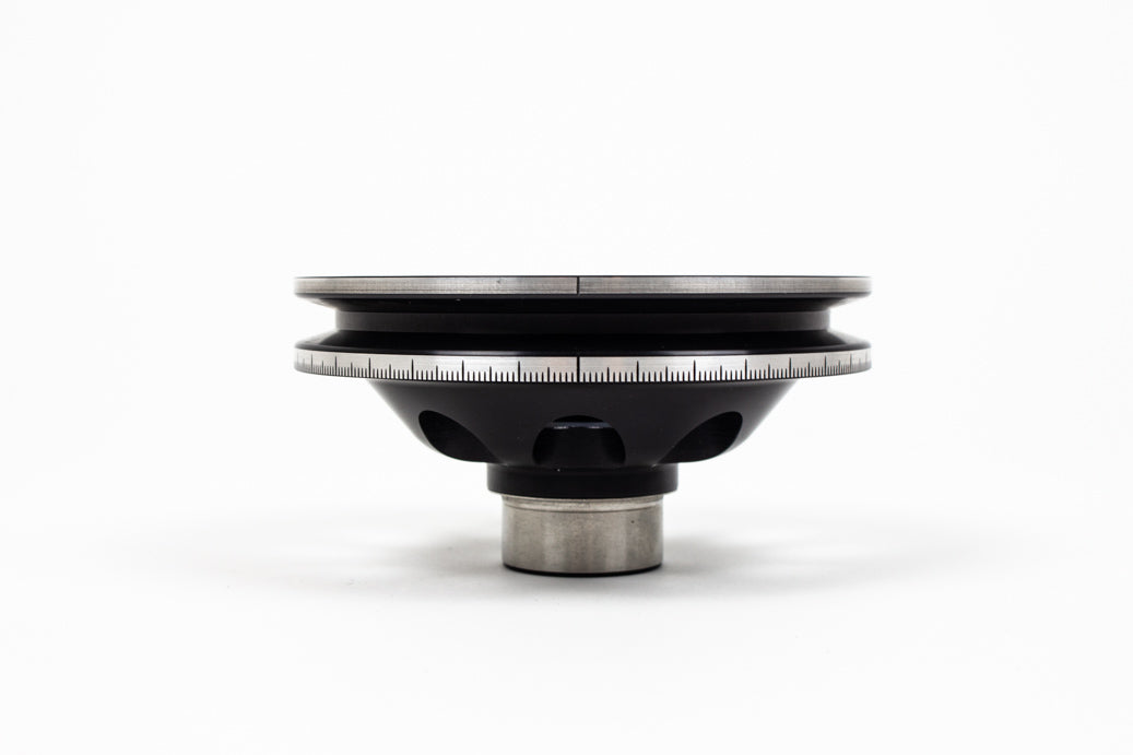 Riemenscheibe Aluminium gelocht mit 360° Skalierung 125 mm Alfa Romeo 1750–2000 Typ 105/115/116 – weitere Produktansicht 3