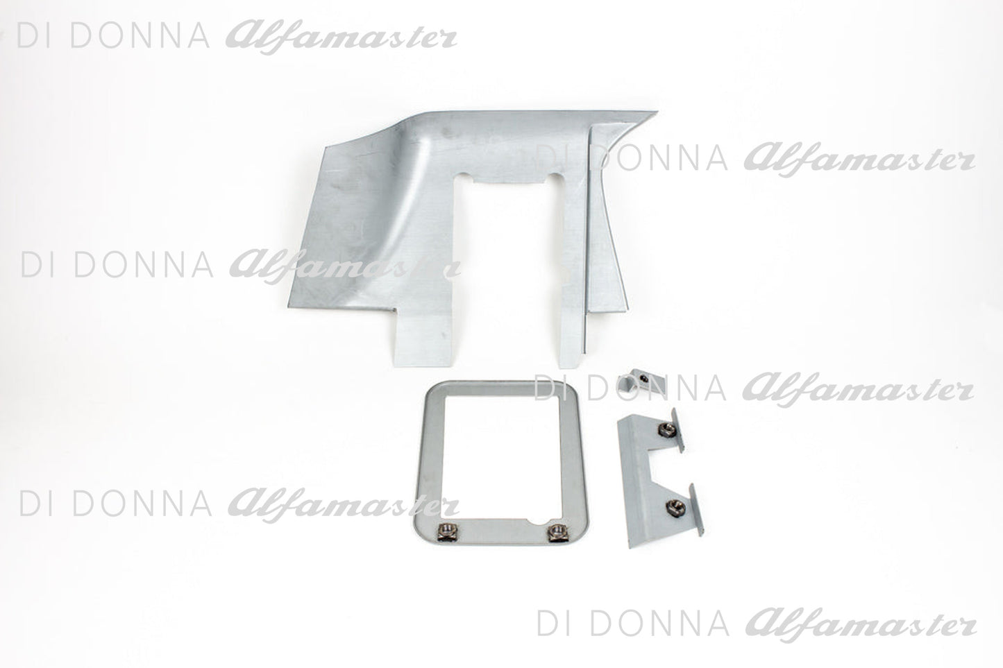 Conversion Kit / Repair Panel for Floor-Mounted Pedals including Mounting Frame Alfa Romeo Type 105 1st Series (Kantenhaube)