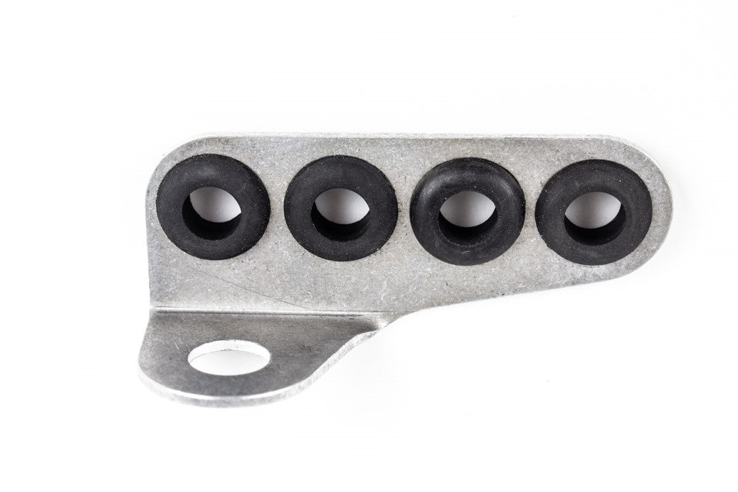 Zündkabelhalter 4-fach Aluminium Alfa Romeo Typ 101 / 750 / 105 / 115 / 116 (Ansaugbrücke)