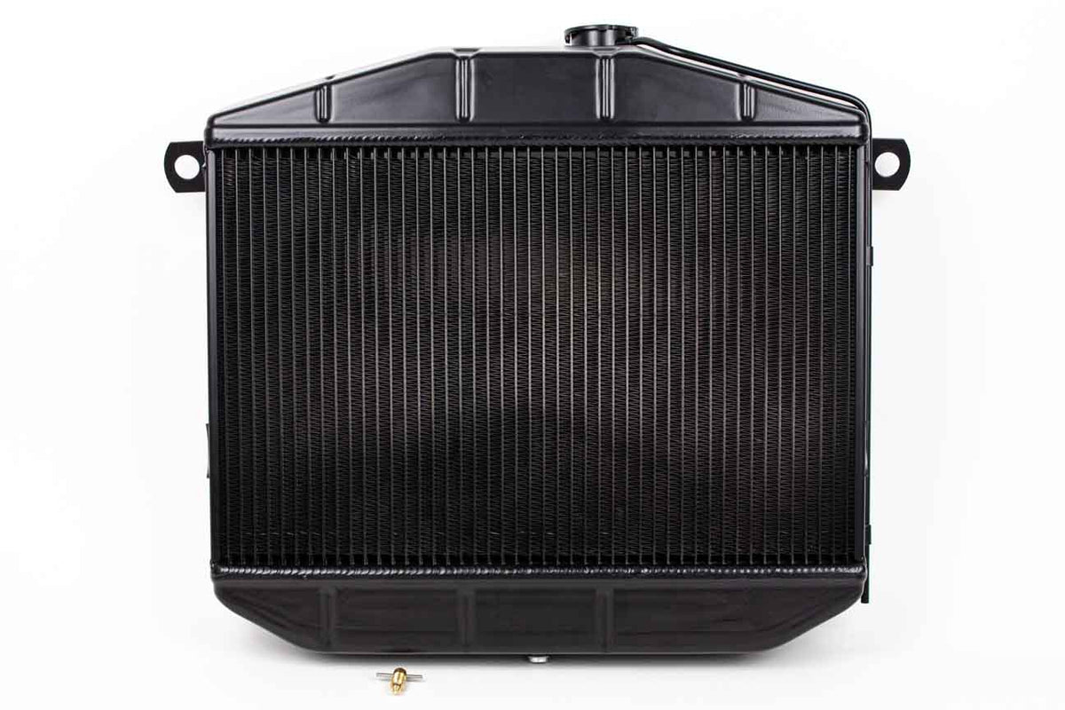 Hochleistungskühler Aluminium für Alfa Romeo Giulietta Spider Typ 101 / 750 – Schwarz