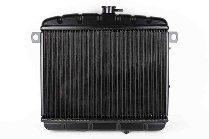 Hochleistungskühler Aluminium inkl. SPAL-Lüfter für Alfa Romeo GT Bertone 2. Serie Typ 105 – Schwarz