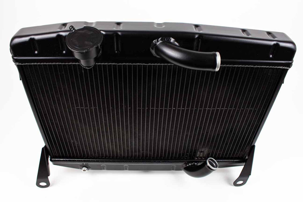 Hochleistungskühler Aluminium für Alfa Romeo GT Bertone 1. Serie / Giulia Typ 105 – Schwarz