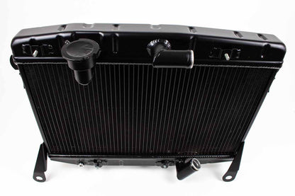 Hochleistungskühler Aluminium für Alfa Romeo Spider Rundheck / Duetto 1. Serie Typ 105 – Schwarz