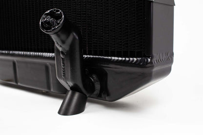Hochleistungskühler Aluminium für Alfa Romeo Giulietta Spider Typ 101 / 750 – Schwarz