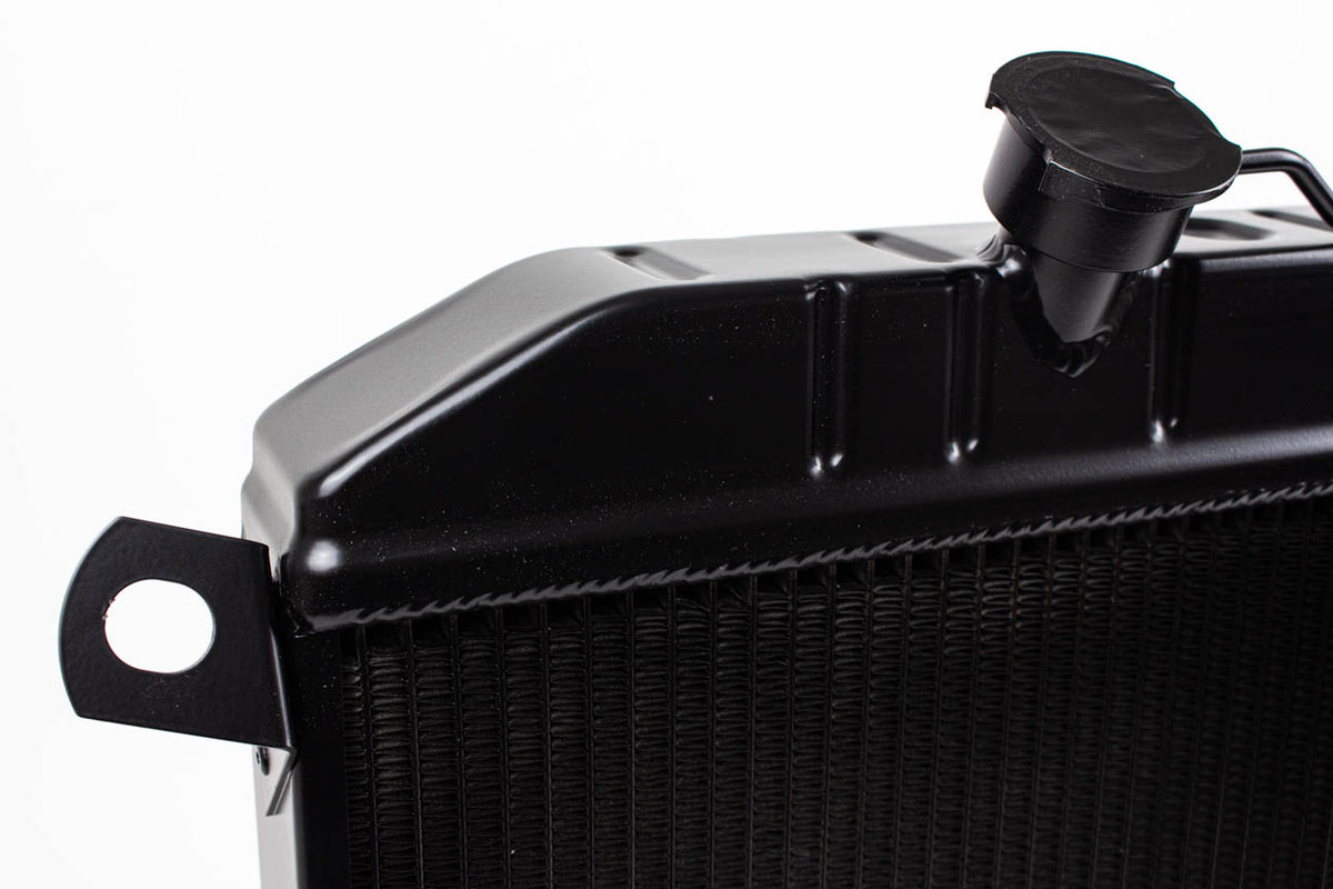 Hochleistungskühler Aluminium für Alfa Romeo Giulietta Sprint Coupé Typ 101 / 750 – Schwarz