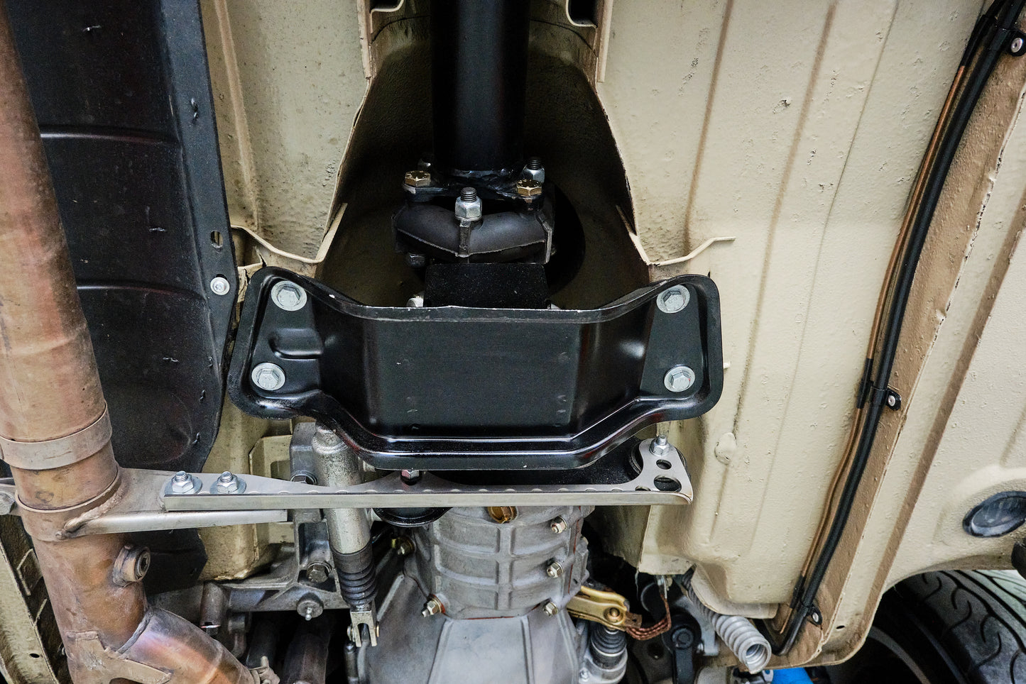 Auspuffhalteblech gelocht Edelstahl Alfa Romeo Typ 105 1. Serie