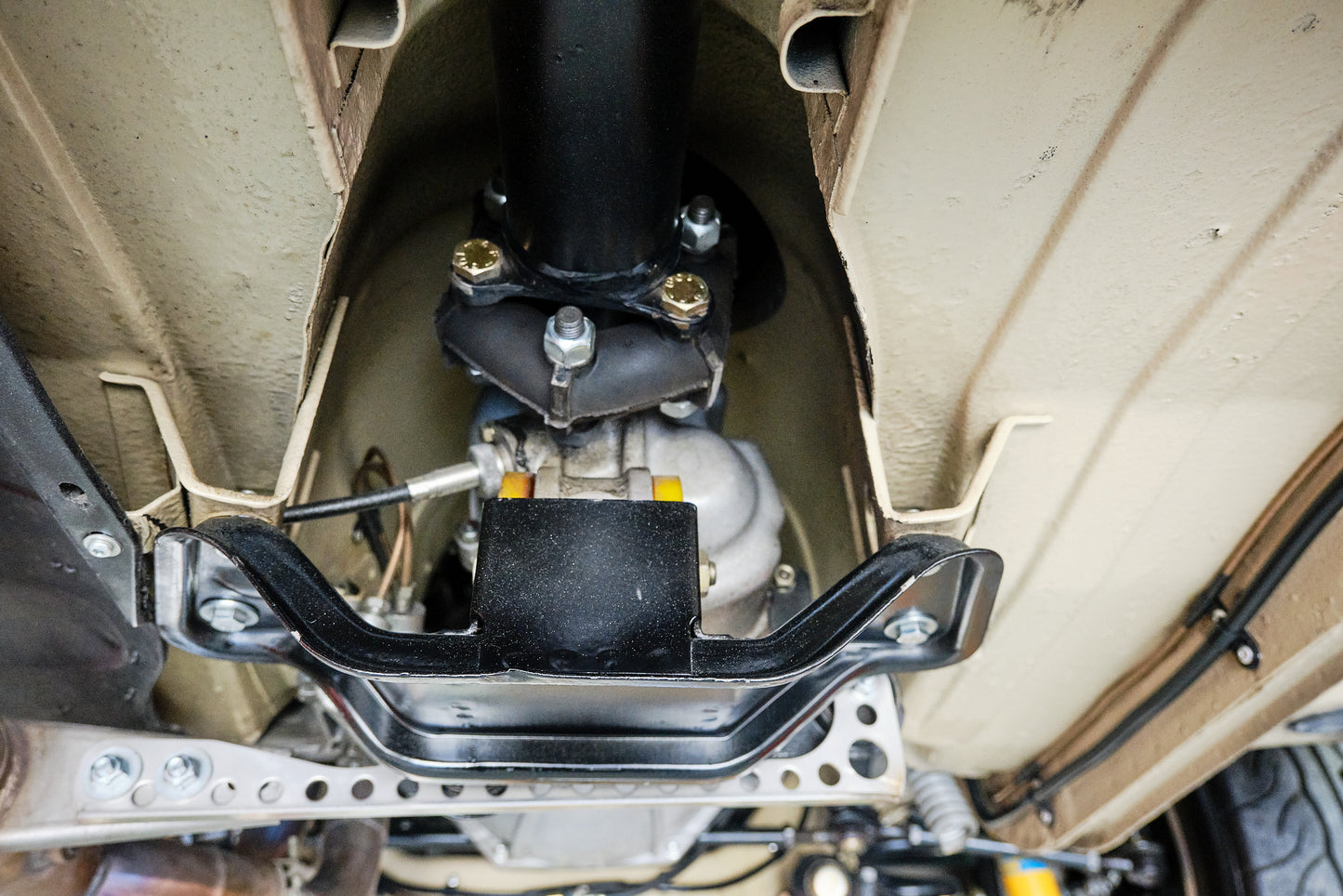 Auspuffhalteblech gelocht Edelstahl Alfa Romeo Typ 105 1. Serie