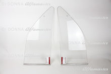 Ausstellfenster hinten Makrolon inkl. Aluminium-Chromleisten für Alfa Romeo Bertone Typ 105/115 (Leichtbau)