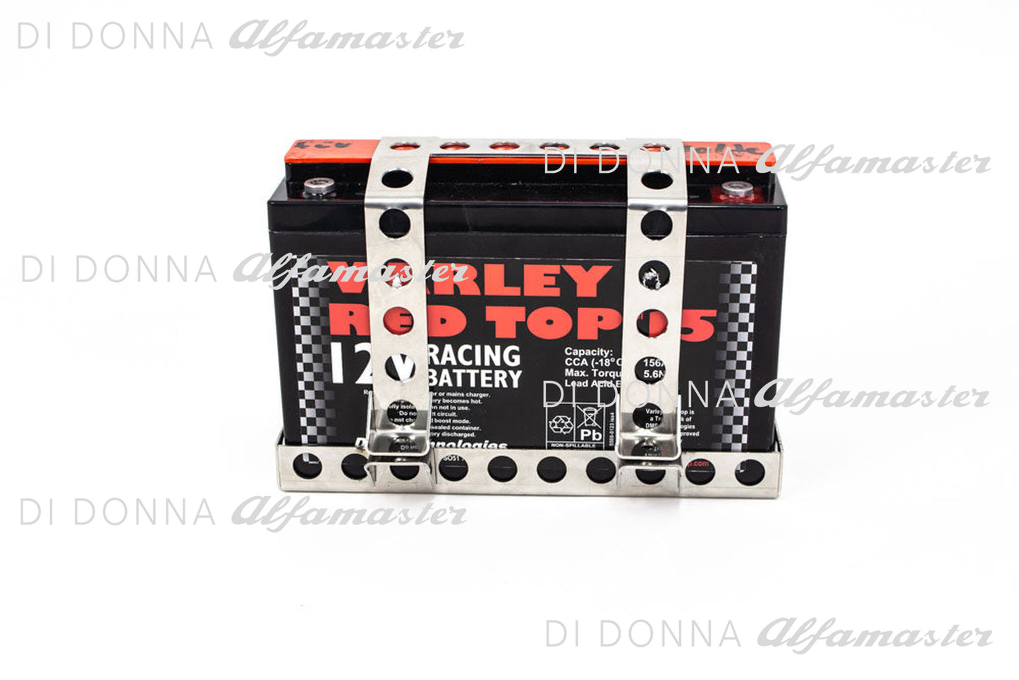 Batteriehalter Leichtbau Rennsport Bertone / GTA / GTAM / Giulia (Version 15Ah / 25Ah)