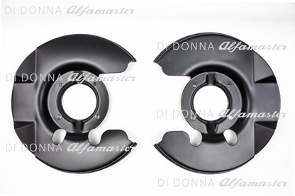 Ankerblech / Bremsankerblech Vorderachse SATZ alle Alfa Motoren 1300 / 1600 Typ 105 / 115