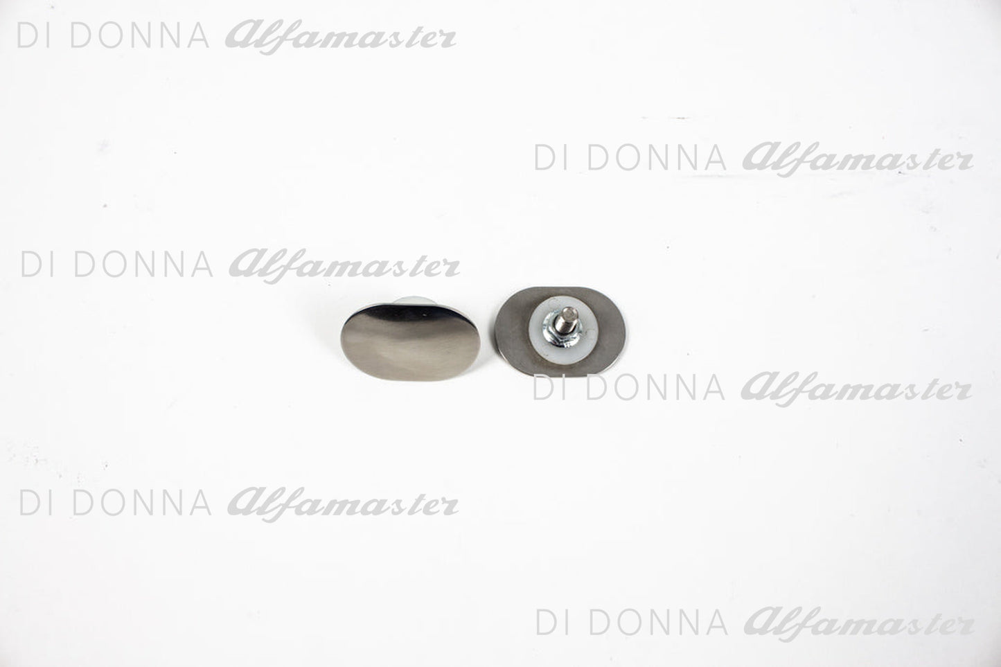 Chromkappe Stoßstange SET vorne / Seite (oval) – Alfa Romeo GT Bertone 1. & 2. Serie (Typ 105)