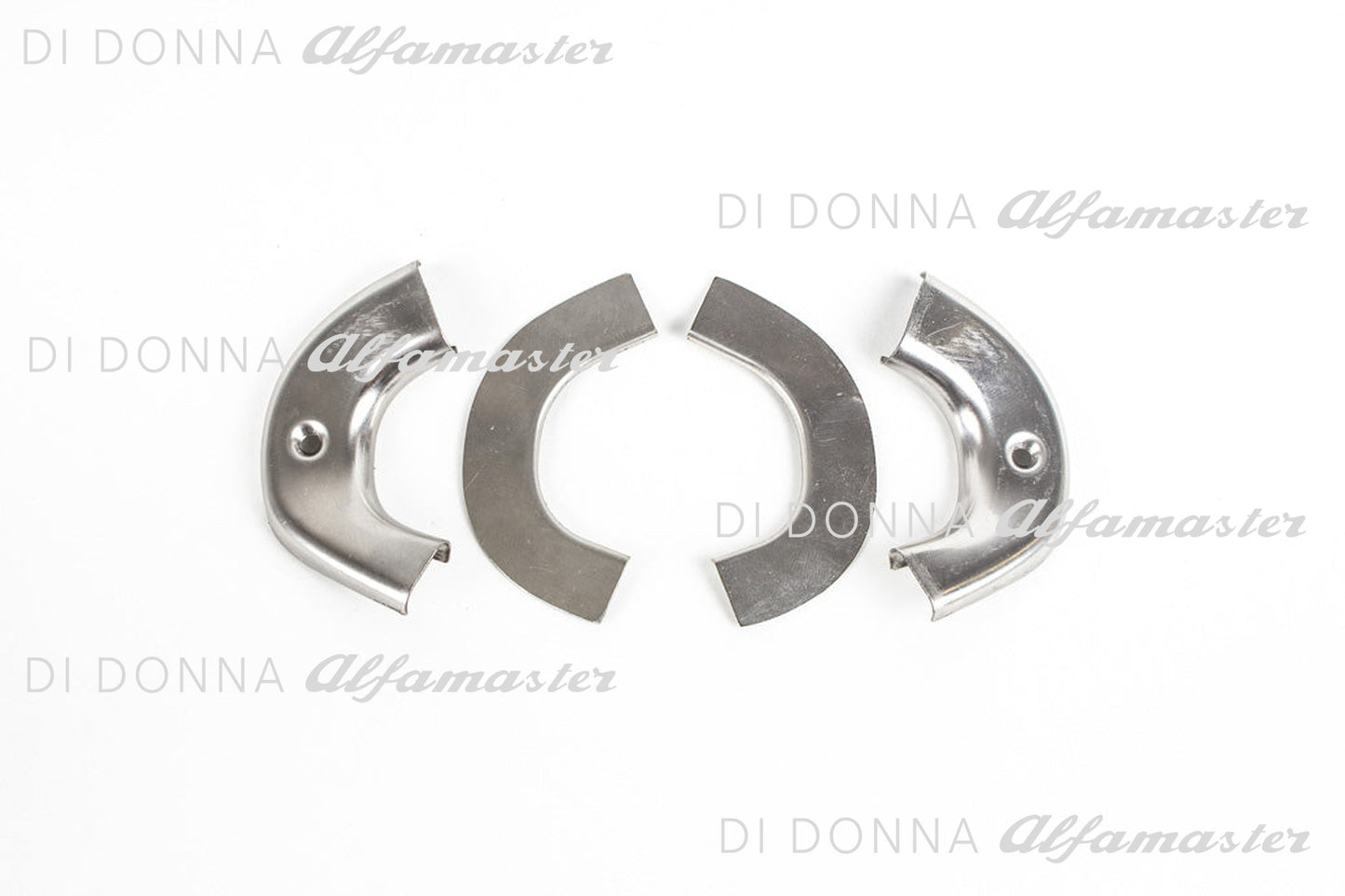 Chrome Trim End Piece C-pillar inside SET Alfa Romeo GT Bertone Type 105 (1st & 2nd Series)