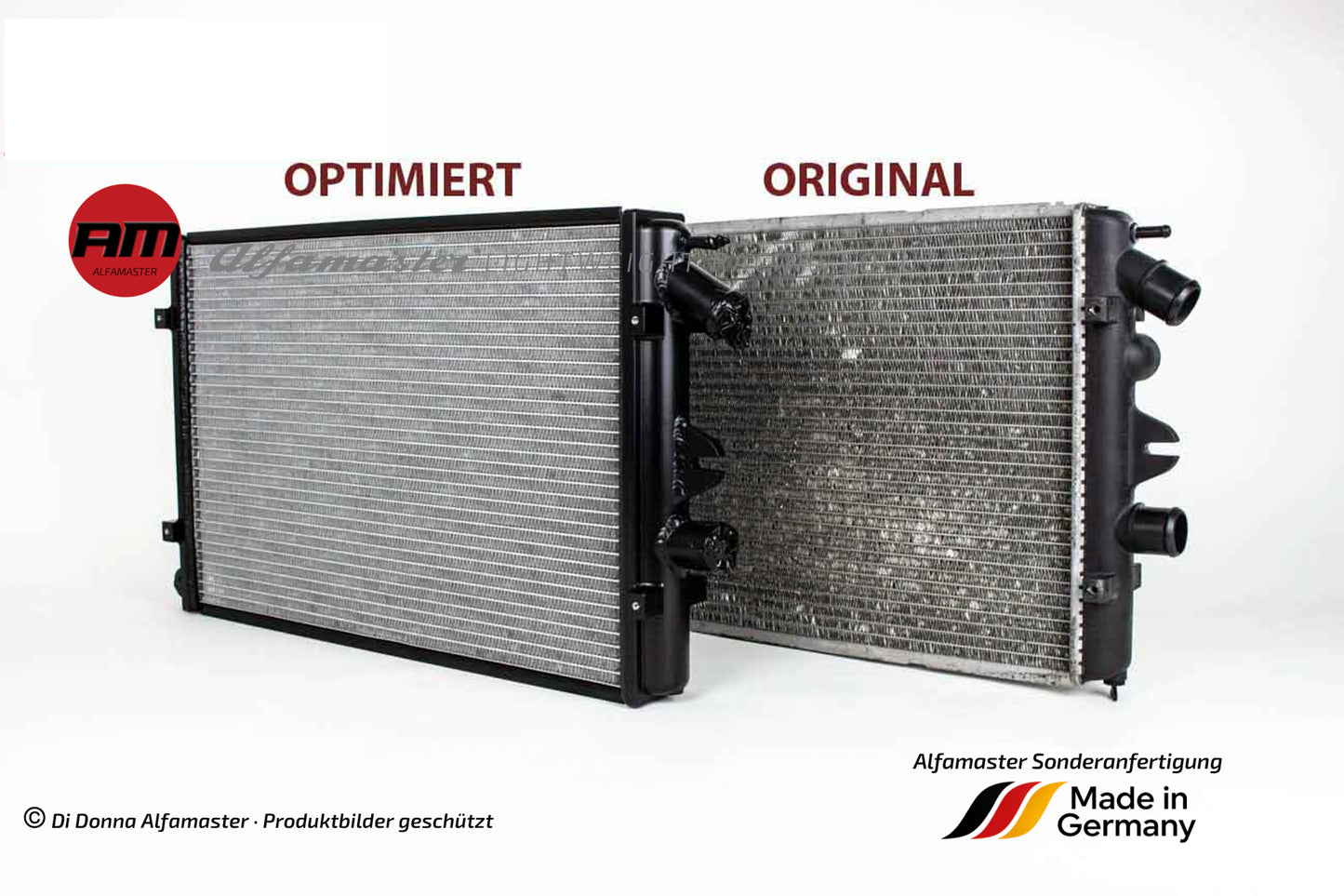 Radiatore ad alte prestazioni in alluminio Premium Ferrari 208 / 308 GTB / GTS / GT4 Dino