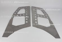 Versteifungsbleche Kofferraum Edelstahl gelocht Leichtbau Alfa Romeo GTA / GTAm Bertone 1. Serie / 2. Serie
