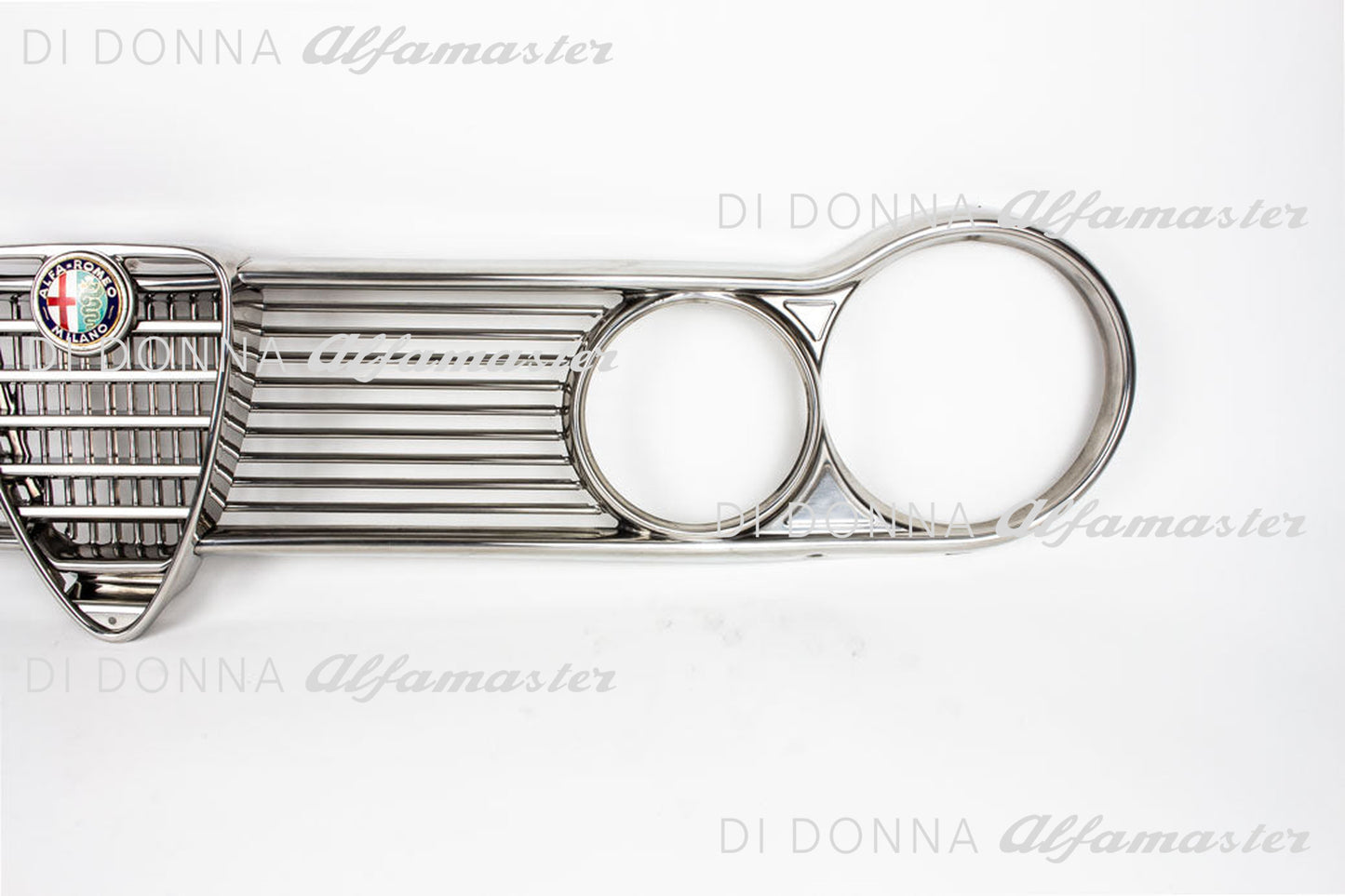 Kühlergrill / Kühlergitter / Frontgrill Edelstahl SET für Alfa Romeo Giulia Typ 105