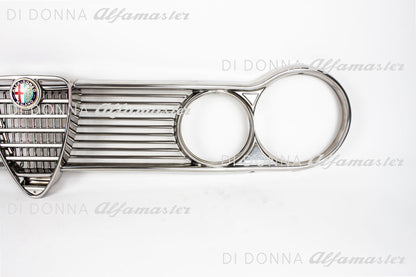 Kühlergrill / Kühlergitter / Frontgrill Edelstahl SET für Alfa Romeo Giulia Typ 105