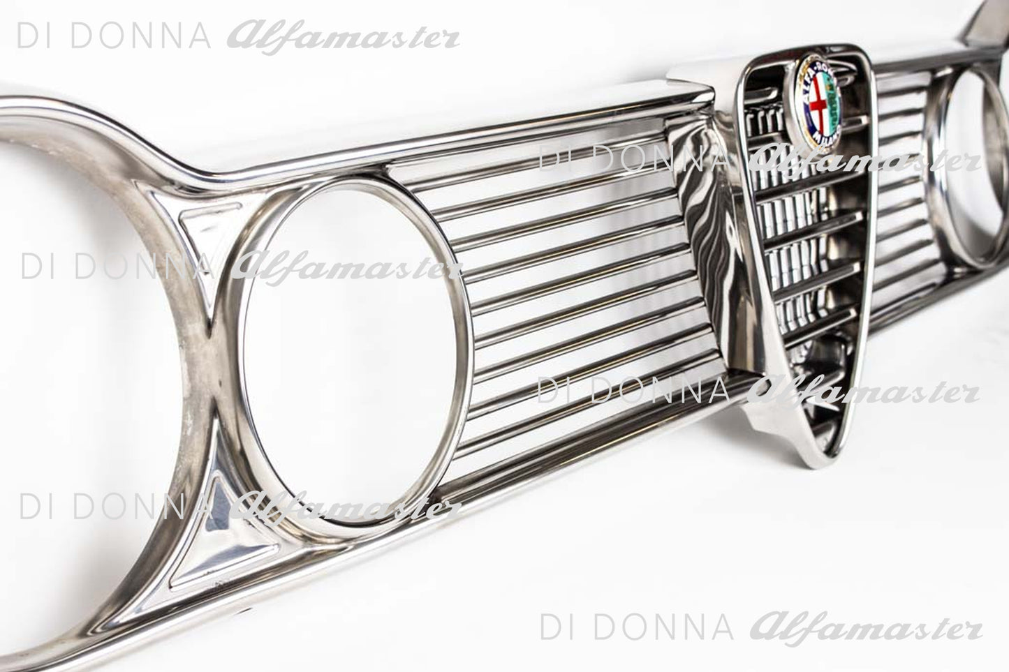 Kühlergrill / Kühlergitter / Frontgrill Edelstahl SET für Alfa Romeo Giulia Typ 105