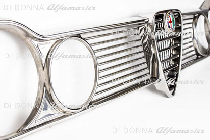 Kühlergrill / Kühlergitter / Frontgrill Edelstahl SET für Alfa Romeo Giulia Typ 105