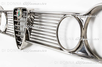 Kühlergrill / Kühlergitter / Frontgrill Edelstahl SET für Alfa Romeo Giulia Typ 105