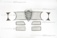 Radiator grille / Front grille / Mask twin headlights aluminum incl. radiator heart for Alfa Romeo GTAm 1750/2000