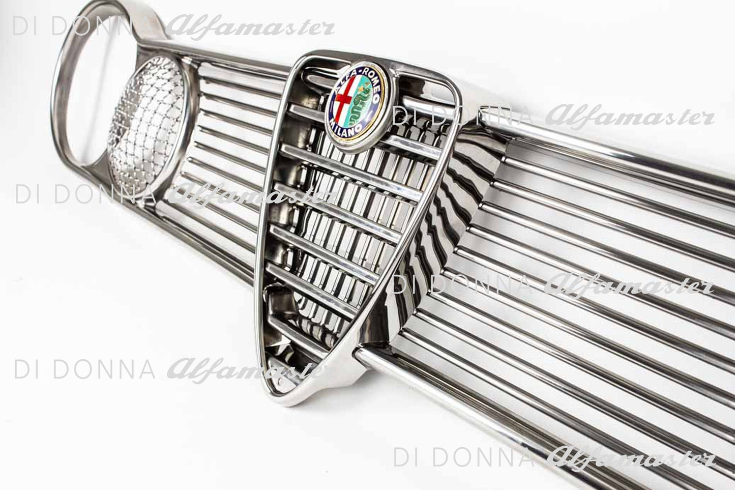 Kühlergrill / Kühlergitter / Frontgrill Rennsport Edelstahl SET für Alfa Romeo Giulia Typ 105