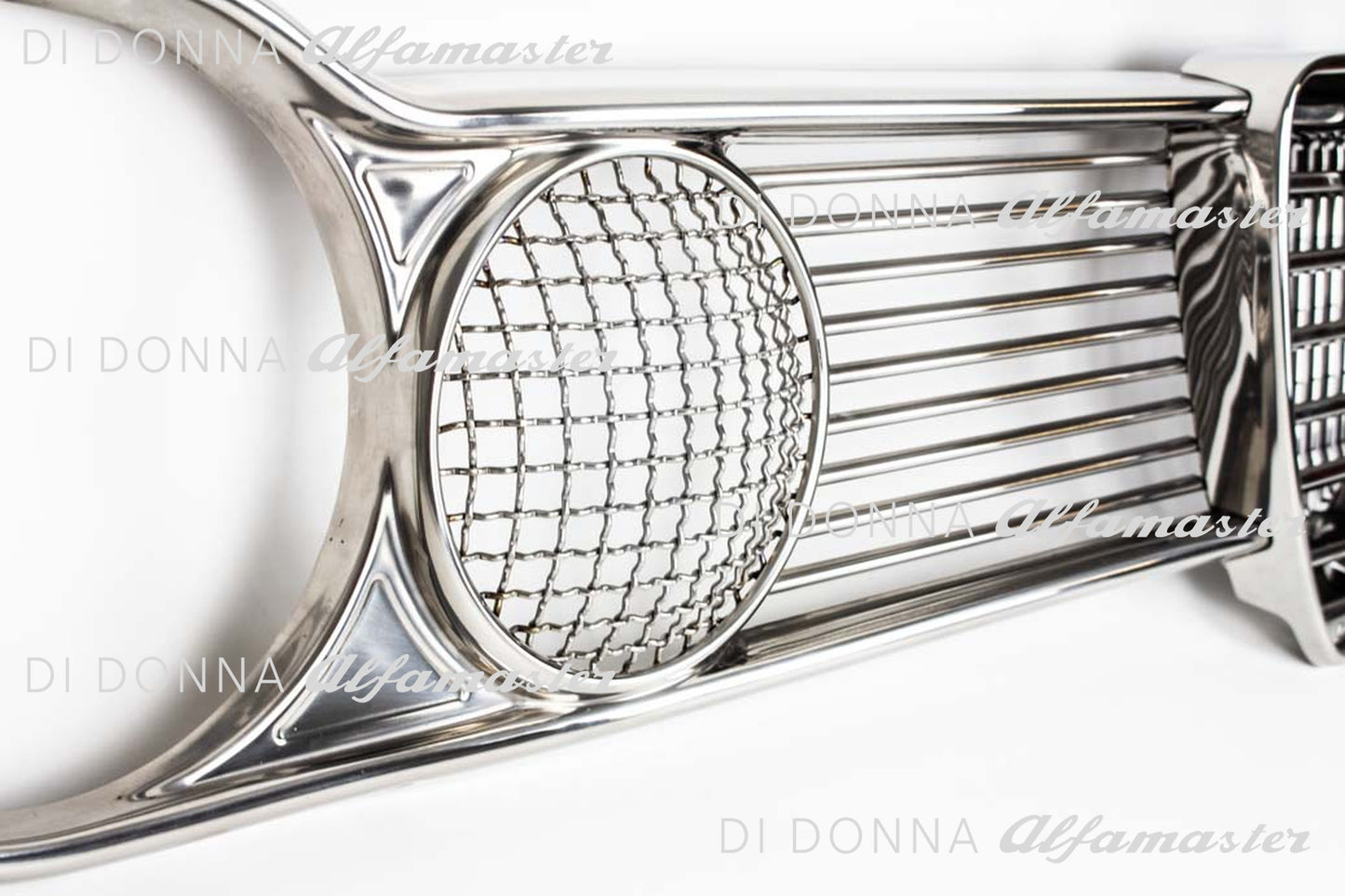 Kühlergrill / Kühlergitter / Frontgrill Rennsport Edelstahl SET für Alfa Romeo Giulia Typ 105