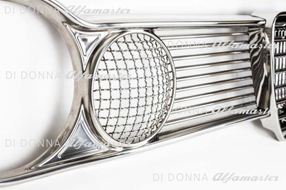 Kühlergrill / Kühlergitter / Frontgrill Rennsport Edelstahl SET für Alfa Romeo Giulia Typ 105
