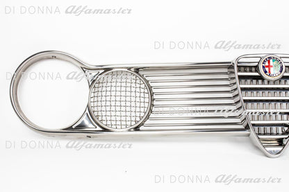 Kühlergrill / Kühlergitter / Frontgrill Rennsport Edelstahl SET für Alfa Romeo Giulia Typ 105
