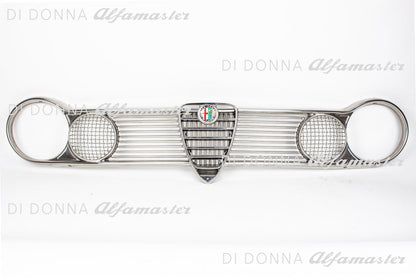 Kühlergrill / Kühlergitter / Frontgrill Rennsport Edelstahl SET für Alfa Romeo Giulia Typ 105