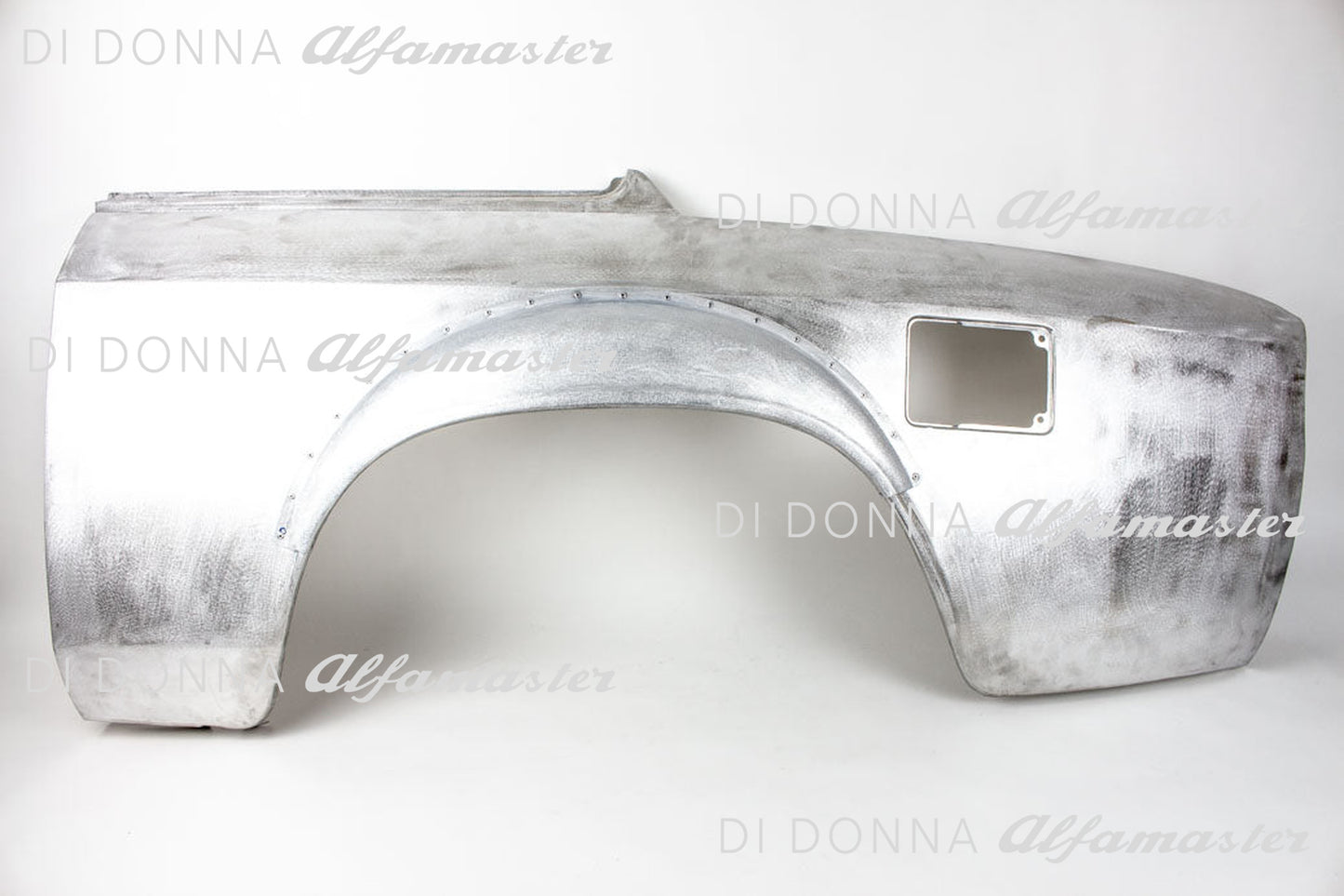 Radlauf-Verbreiterung GTA hinten Aluminium SATZ 4-teilig Alfa Romeo GT Bertone Typ 105 (1./2. Serie)