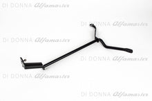 Gasgestänge aus Leichtbau-Aluminium SCHWARZ für stehende Pedale Alfa Romeo Bertone GTA / GTAm Typ 105