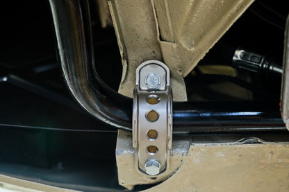 Halter Stabiaufnahme SATZ Edelstahl gelocht Alfa Romeo Typ 105/115