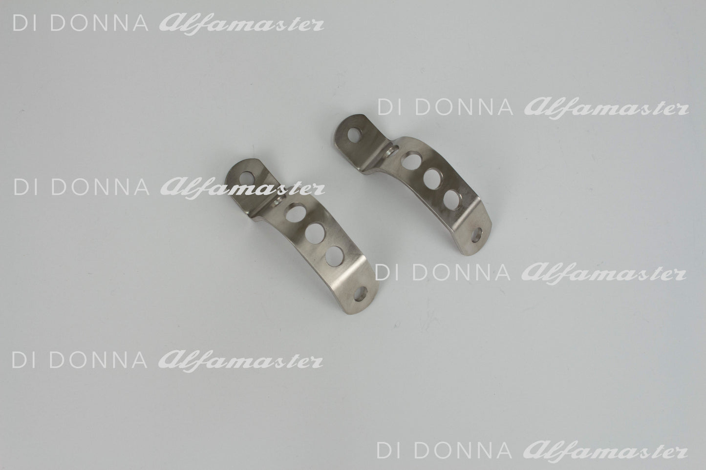 Halter Stabiaufnahme SATZ Edelstahl gelocht Alfa Romeo Typ 105/115
