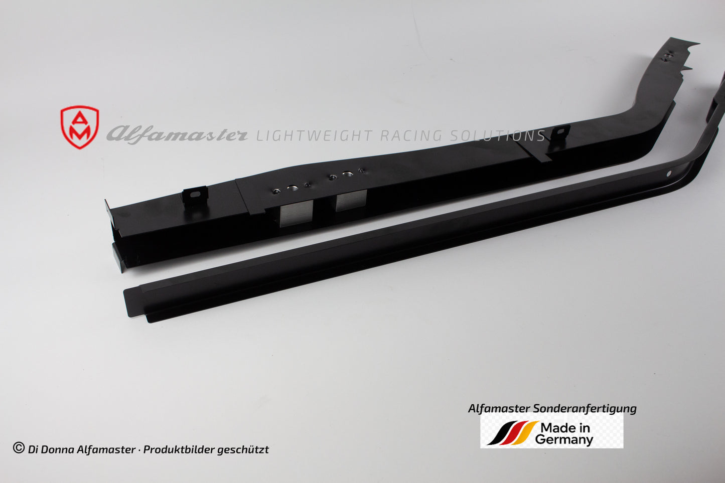 Längsträger Bodenblech links SATZ inkl. Abdeckung Alfa Romeo Typ 105 Hydraulische Kupplung (Kopie)