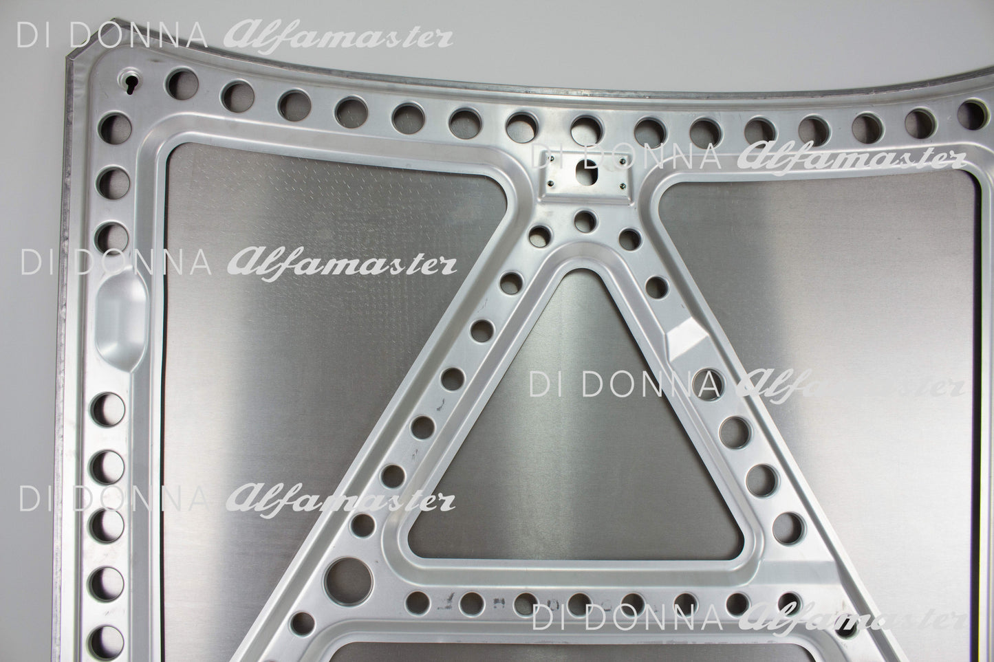 Bonnet GT / GTA Bertone with angled edge - Lightweight - made of high-strength perforated aluminum