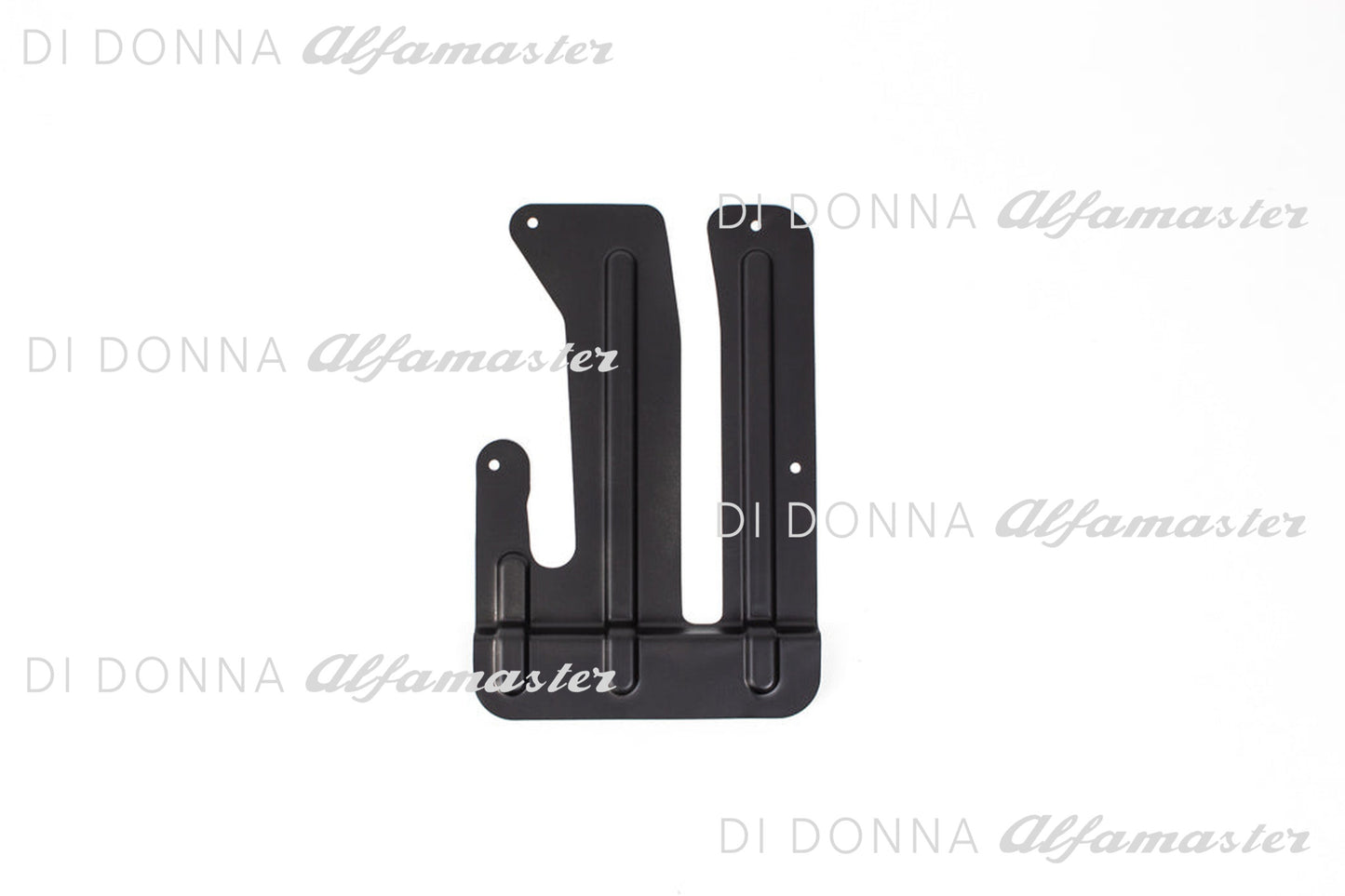 Pedalblech Stahl SCHWARZ für stehende Pedale (mechanische Kupplung) Alfa Romeo Giulia 1300–1600 bis 1967