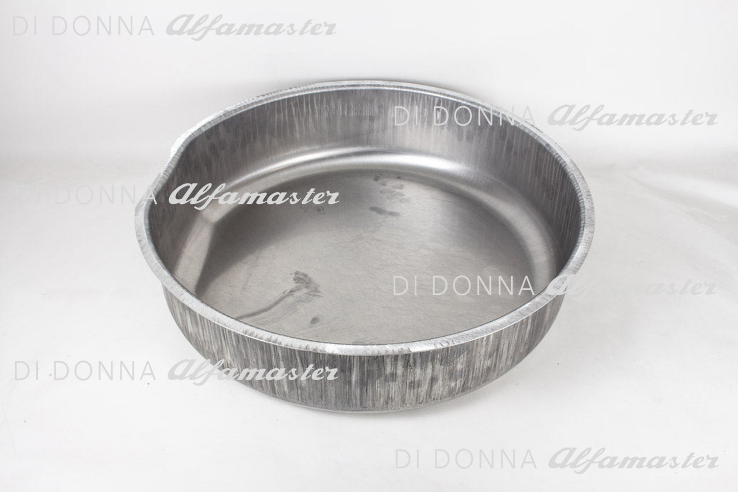 Reserveradwanne / Kofferraummulde aus Aluminium ohne Bauch für Alfa Romeo Typ 105/115 (1300–2000)