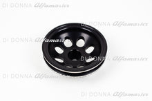 Riemenscheibe Aluminium gelocht mit 360° Skalierung 125 mm Alfa Romeo 1750–2000 Typ 105/115/116