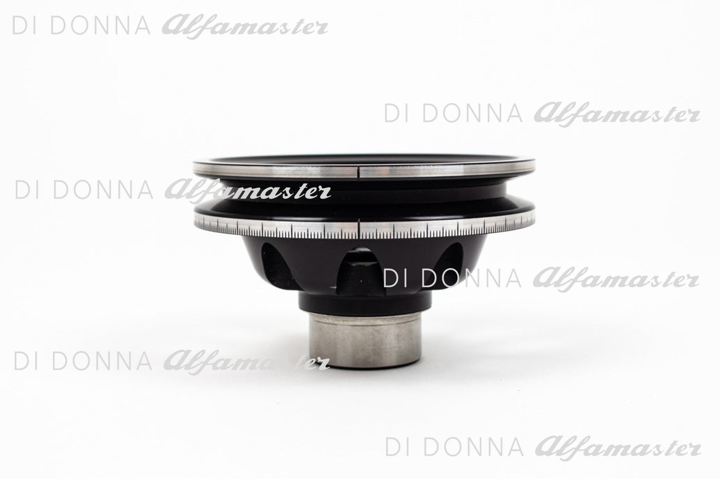 Riemenscheibe Aluminium gelocht mit 360° Skalierung 105 mm Alfa Romeo 1300–1600 Typ 101/105/115/116