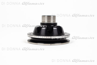 Riemenscheibe Aluminium gelocht mit 360° Skalierung 105 mm Alfa Romeo 1300–1600 Typ 101/105/115/116