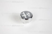 Schaltknauf Aluminium natur mit Emblem Alfa Romeo Nord 1300–2000