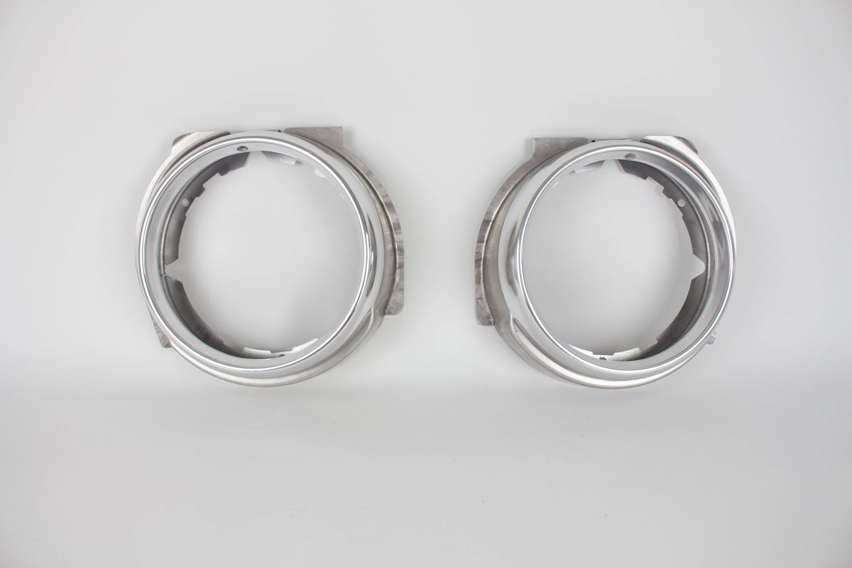 Aluminium-Scheinwerferring für Alfa Romeo GTA Bertone Kantenhaube, Ansicht 1