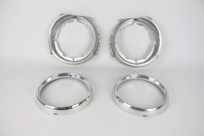 Aluminium-Scheinwerferring für Alfa Romeo GTA Bertone Kantenhaube, Ansicht 2