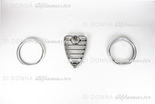 Headlight Rings + Radiator Heart SET Aluminum for Alfa Romeo GTA Bertone 1st Series Type 105