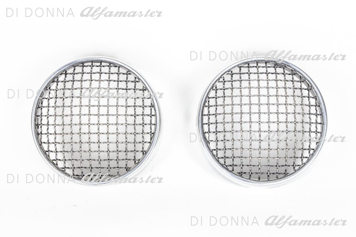 Headlight Rings SET with Racing Grille Aluminum Alfa GT / GTAm / GTV Bertone Type 105