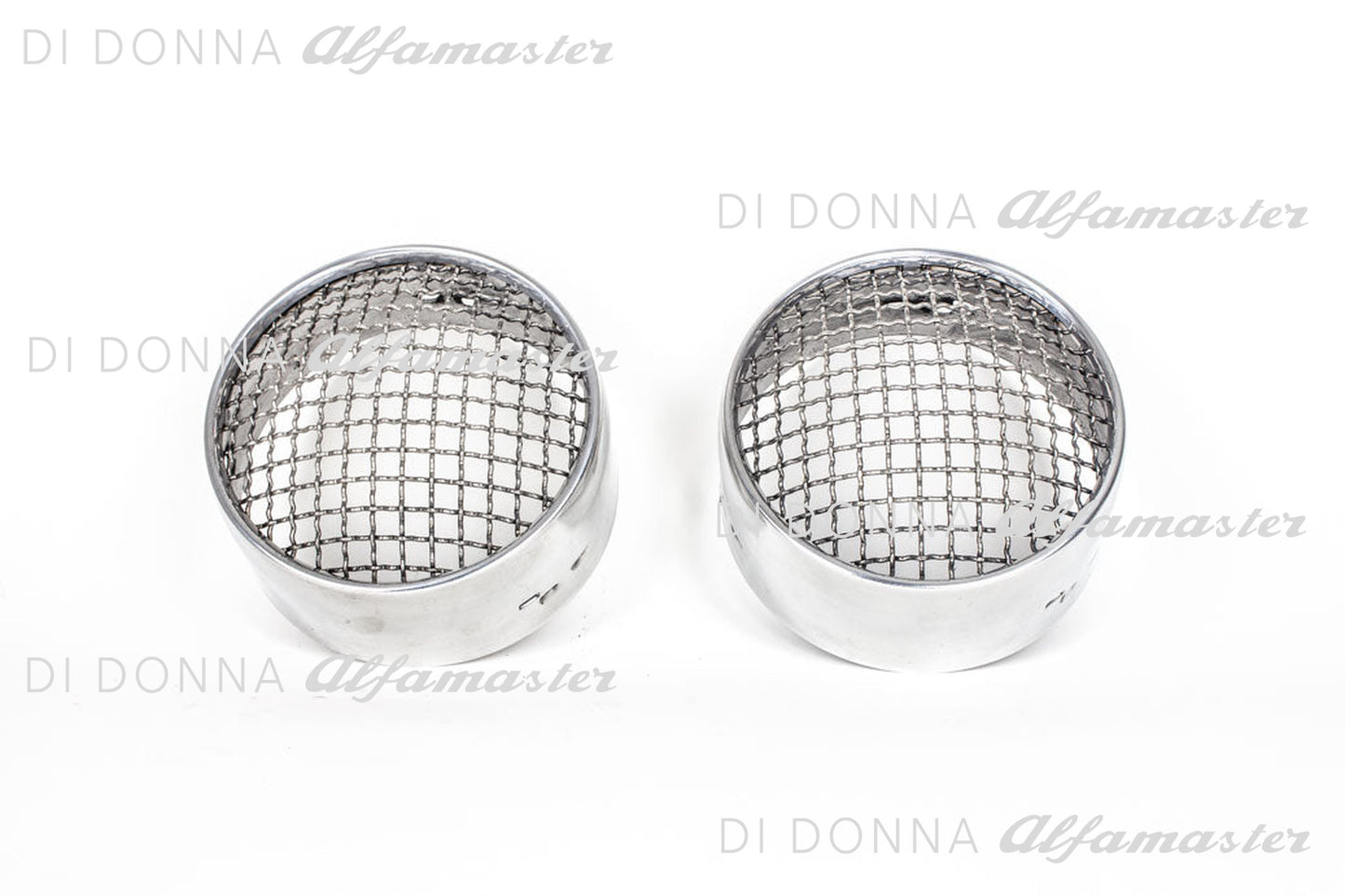 Headlight Rings SET with Racing Grille Aluminum Alfa GT / GTAm / GTV Bertone Type 105